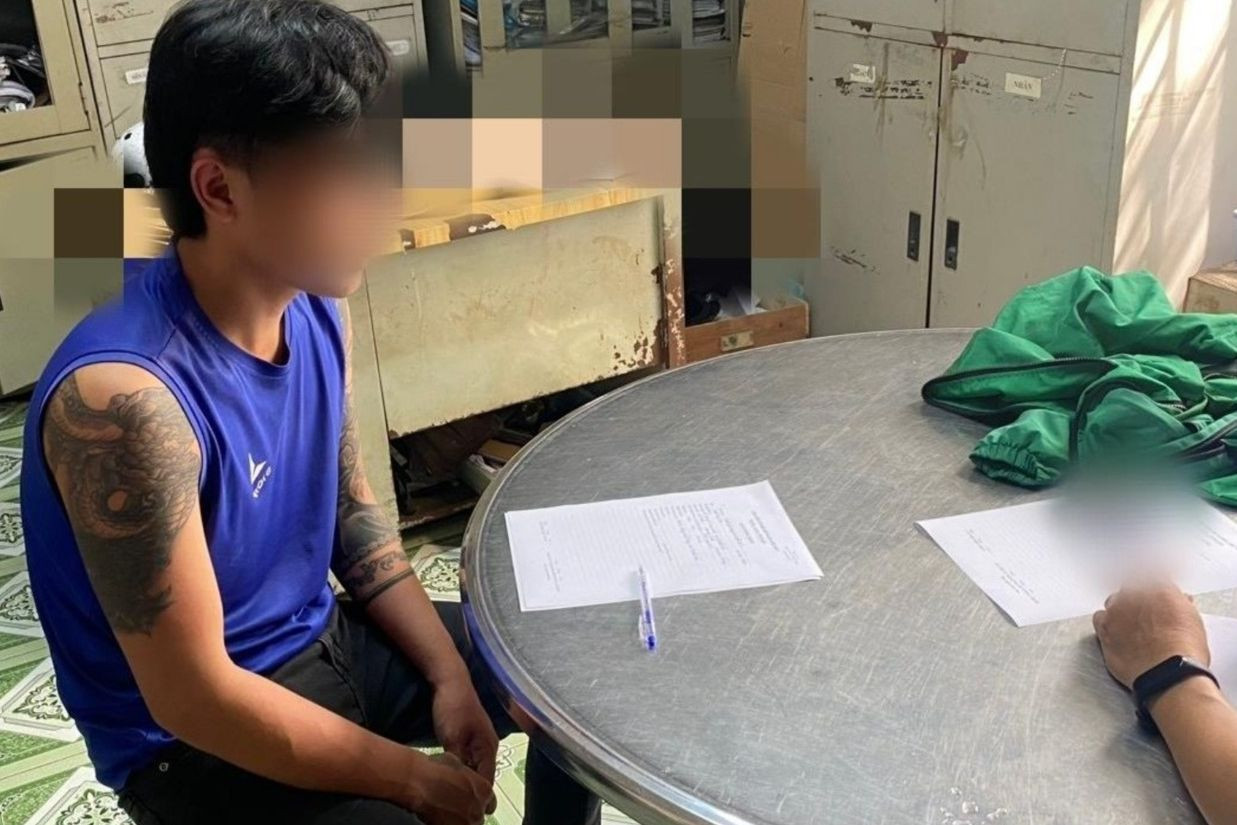 Nợ nần cờ bạc, tài xế xe ôm công nghệ mang xe máy đi cầm cố rồi trình báo bị cướp. Ảnh: M.A.