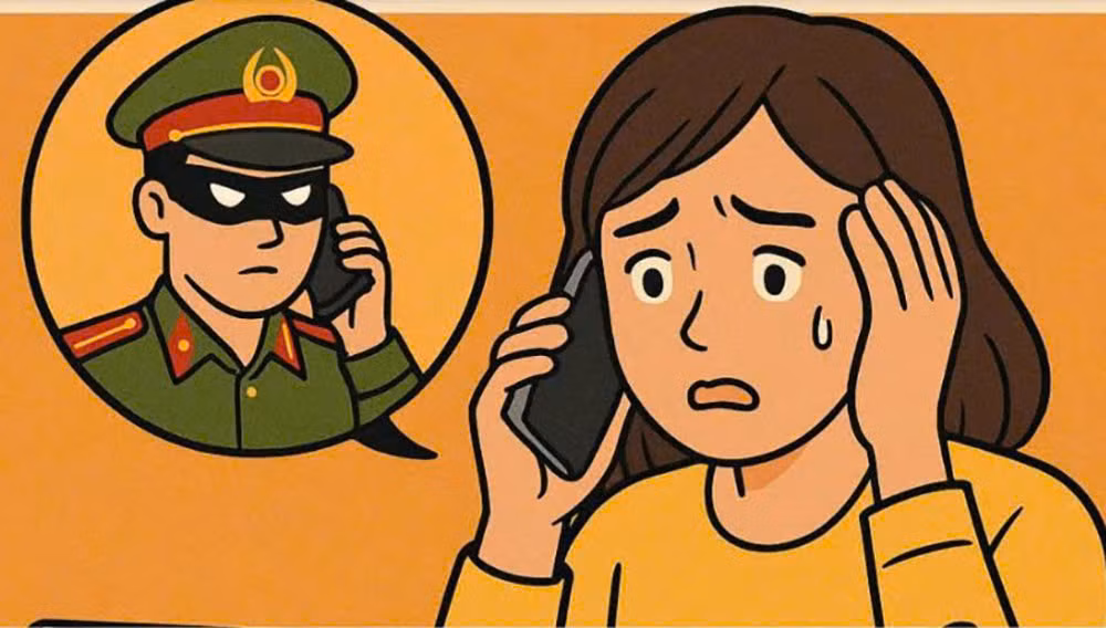 Cơ quan công an không bao giờ làm việc qua Zoom, điện thoại hay yêu cầu người dân chuyển tiền để "kiểm tra". Ảnh: C.A.