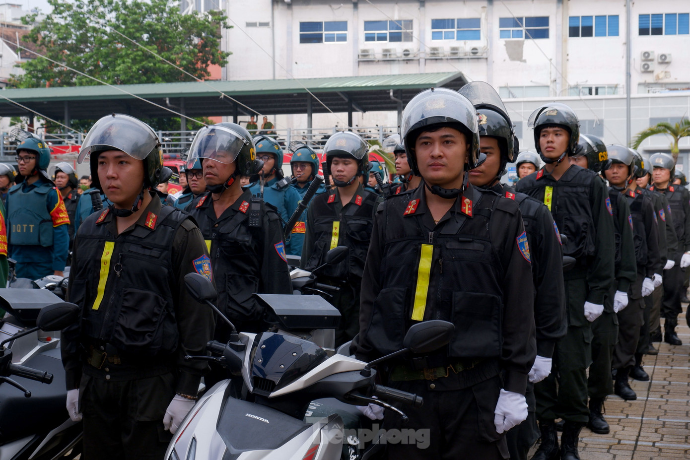 Lực lượng CSCĐ sẽ tham gia các tổ 363 trấn áp các loại tội phạm. Ảnh: Hoàng Thuận.