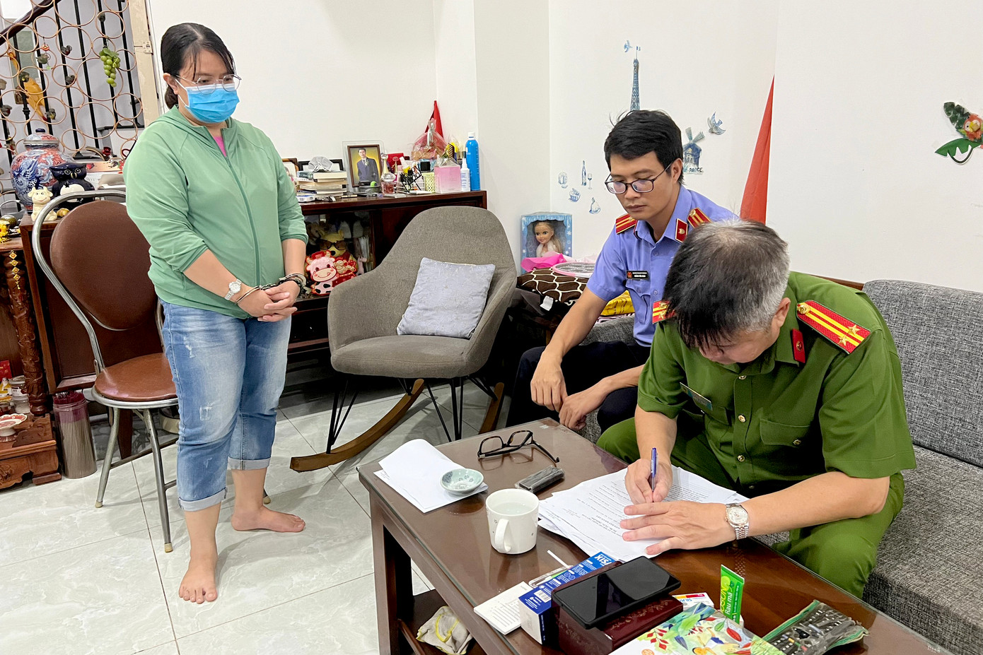 Ước tính ban đầu, các bị can thu lợi bất chính hơn 4.100 tỷ đồng (Ảnh: Công an cung cấp).