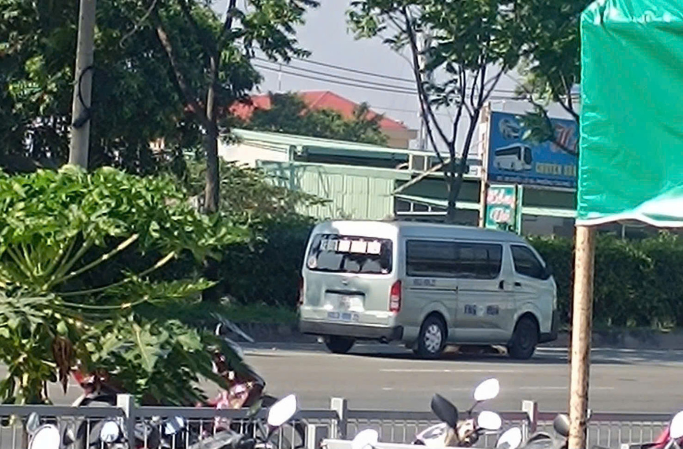 Vị trí xảy ra vụ tai nạn. Ảnh: C.A.