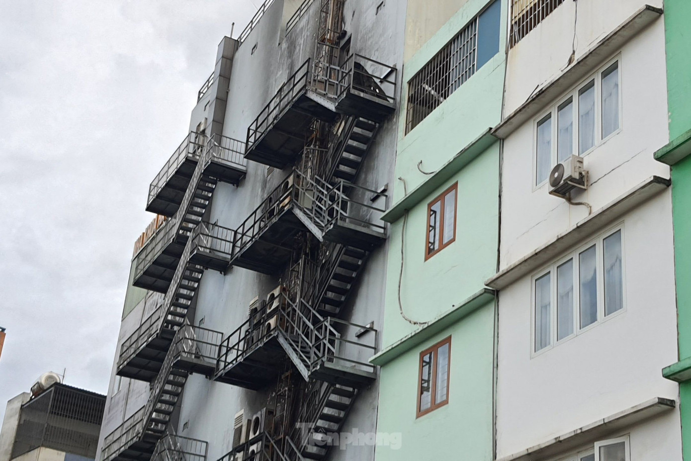 Hiện trường vụ cháy. Ảnh: Hoàng Thuận. Hiện trường vụ cháy. Ảnh: Hoàng Thuận.