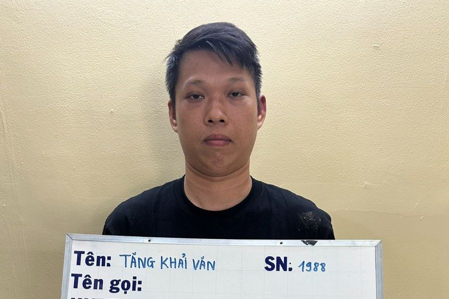 Đường dây đánh bạc do Tăng Khải Văn cầm đầu. Ảnh: Công an cung cấp.