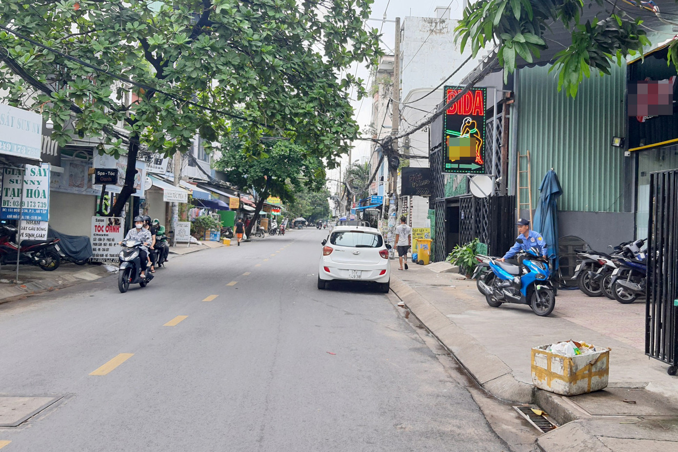 Khu vực xảy ra vụ việc (Ảnh: Hoàng Thuận). Khu vực xảy ra vụ việc (Ảnh: Hoàng Thuận).