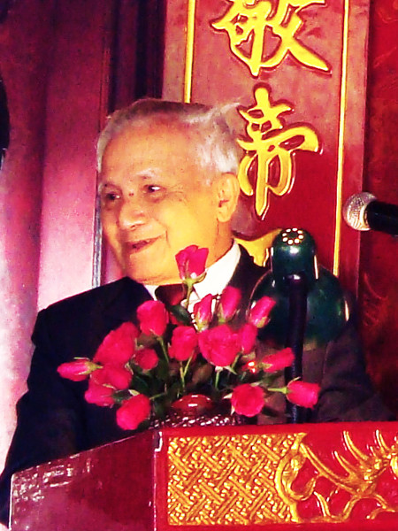 Phó giáo sư Vũ Ngọc Khánh (1926-2012) Ảnh: T.L