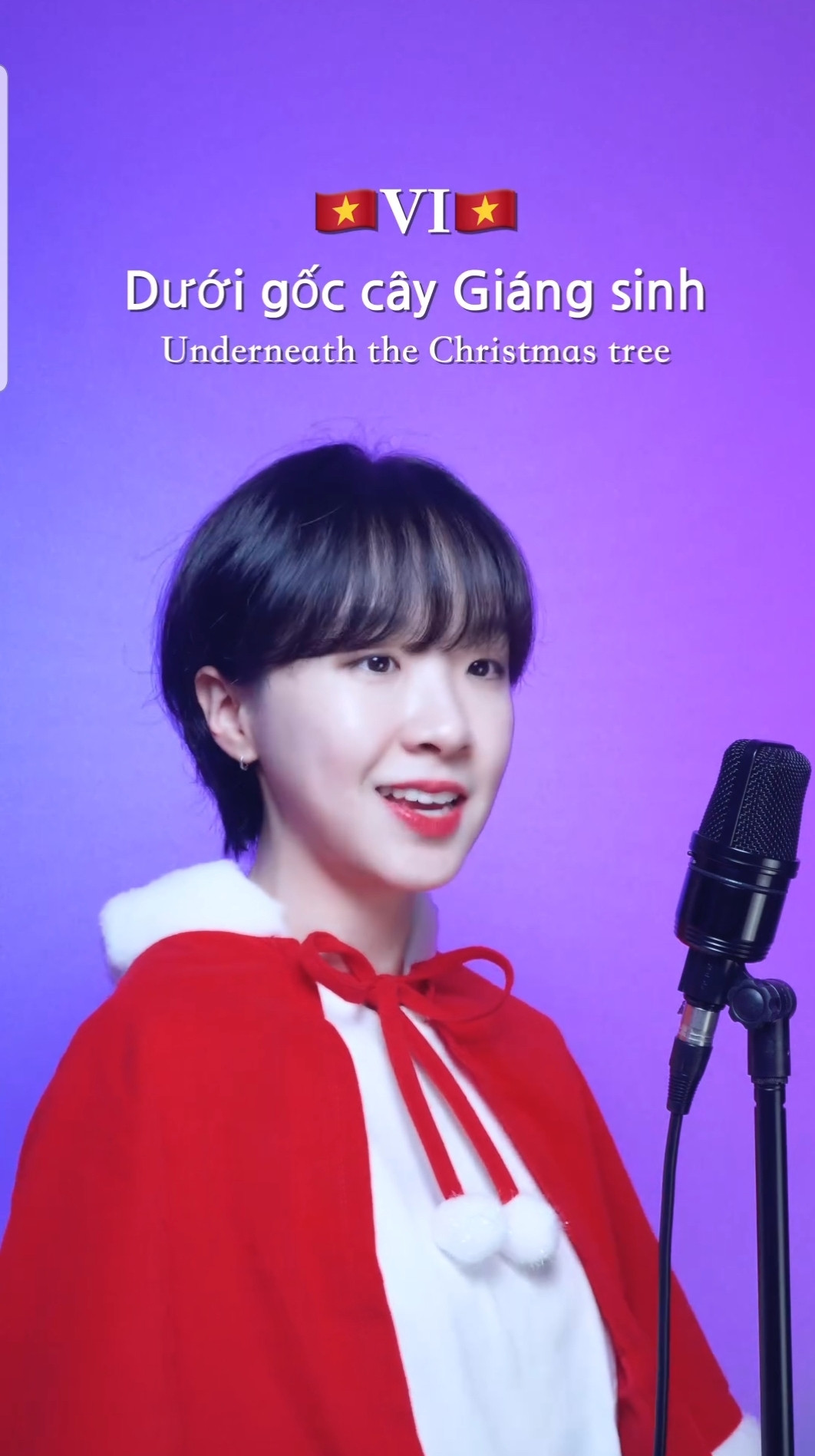 Nhiều netizen Việt thích thú khi nghe cô gái hát tiếng Việt. Nhiều netizen Việt thích thú khi nghe cô gái hát tiếng Việt.