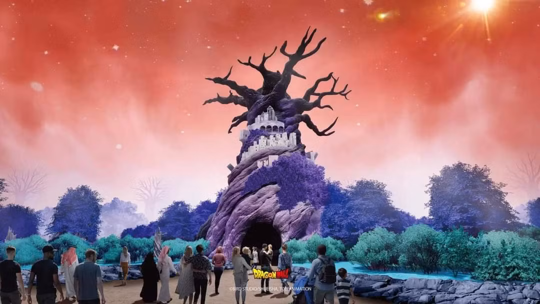 Địa điểm quen thuộc với các fan của Dragon Ball. (Ảnh: Qiddiya)