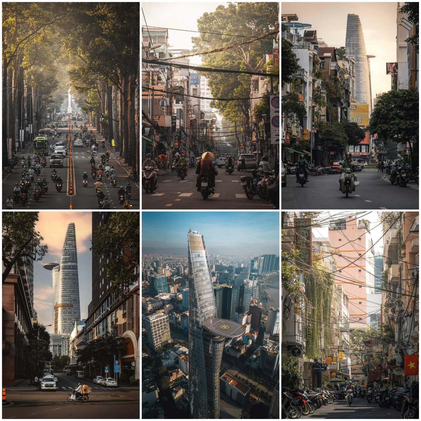 TP.HCM dưới ống kính của nhiếp ảnh gia người Thái. (Ảnh: Donamtykl) TP.HCM dưới ống kính của nhiếp ảnh gia người Thái. (Ảnh: Donamtykl)