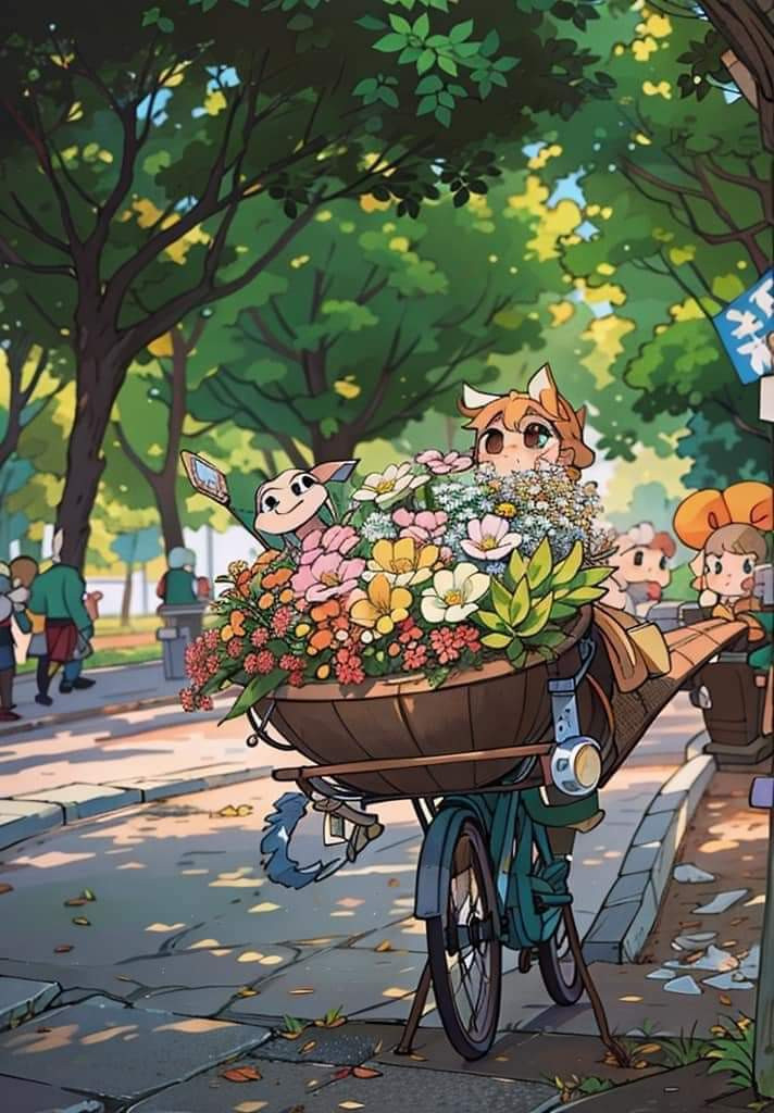 Xe hoa đặc trưng dọc các con phố Hà Nội. (Ảnh: Đức Nguyễn) Xe hoa đặc trưng dọc các con phố Hà Nội. (Ảnh: Đức Nguyễn)