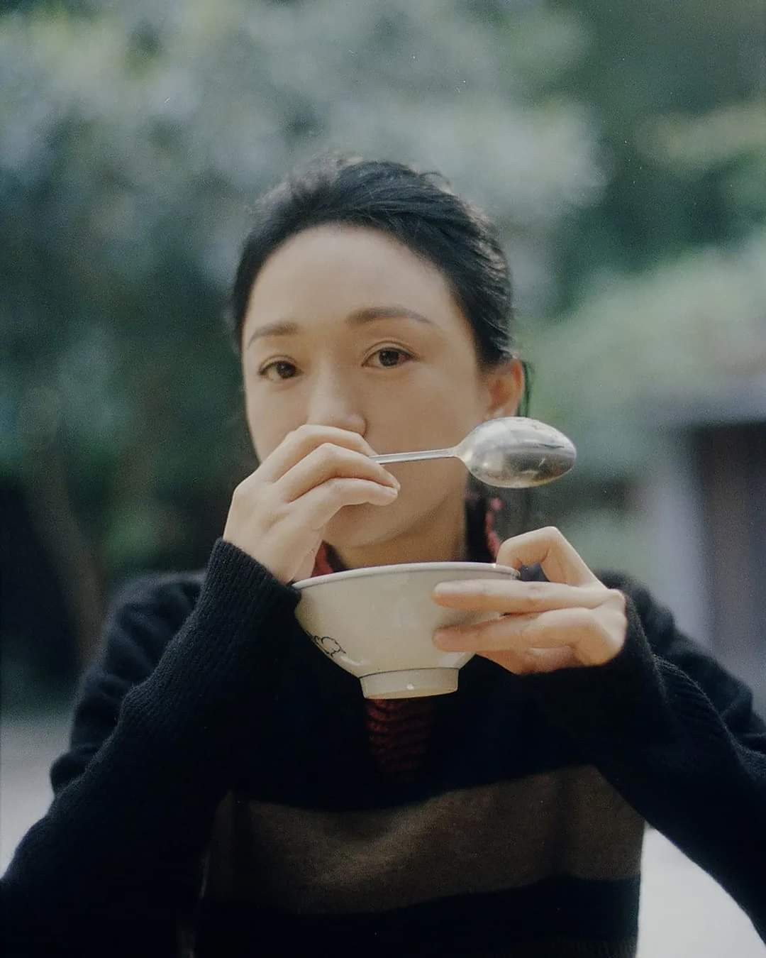 Châu Tấn qua ống kính của nhiếp ảnh gia nhí. (Ảnh: Internet)