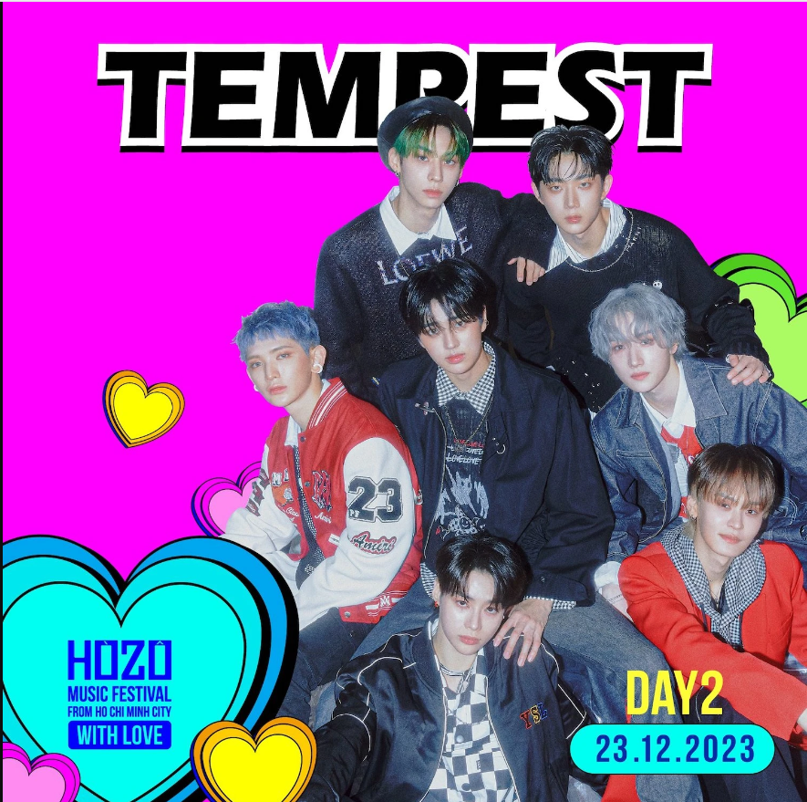 Nhóm nhạc TEMPEST sẽ biểu diễn vào tối 23/12. Nhóm nhạc TEMPEST sẽ biểu diễn vào tối 23/12.