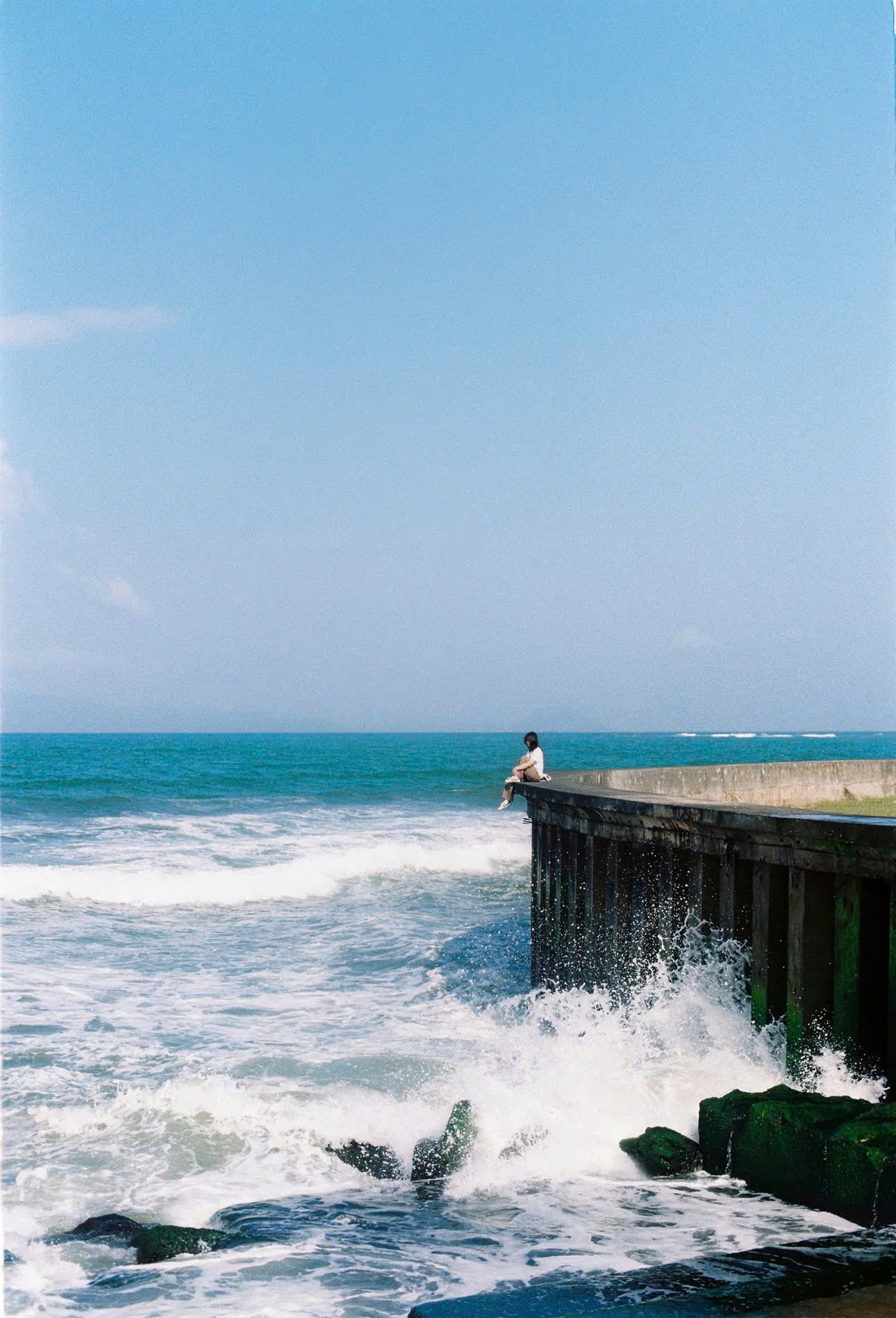 Chỉ cần giơ máy lên là có ngay ảnh xinh mang về! (Ảnh: dieuudon)