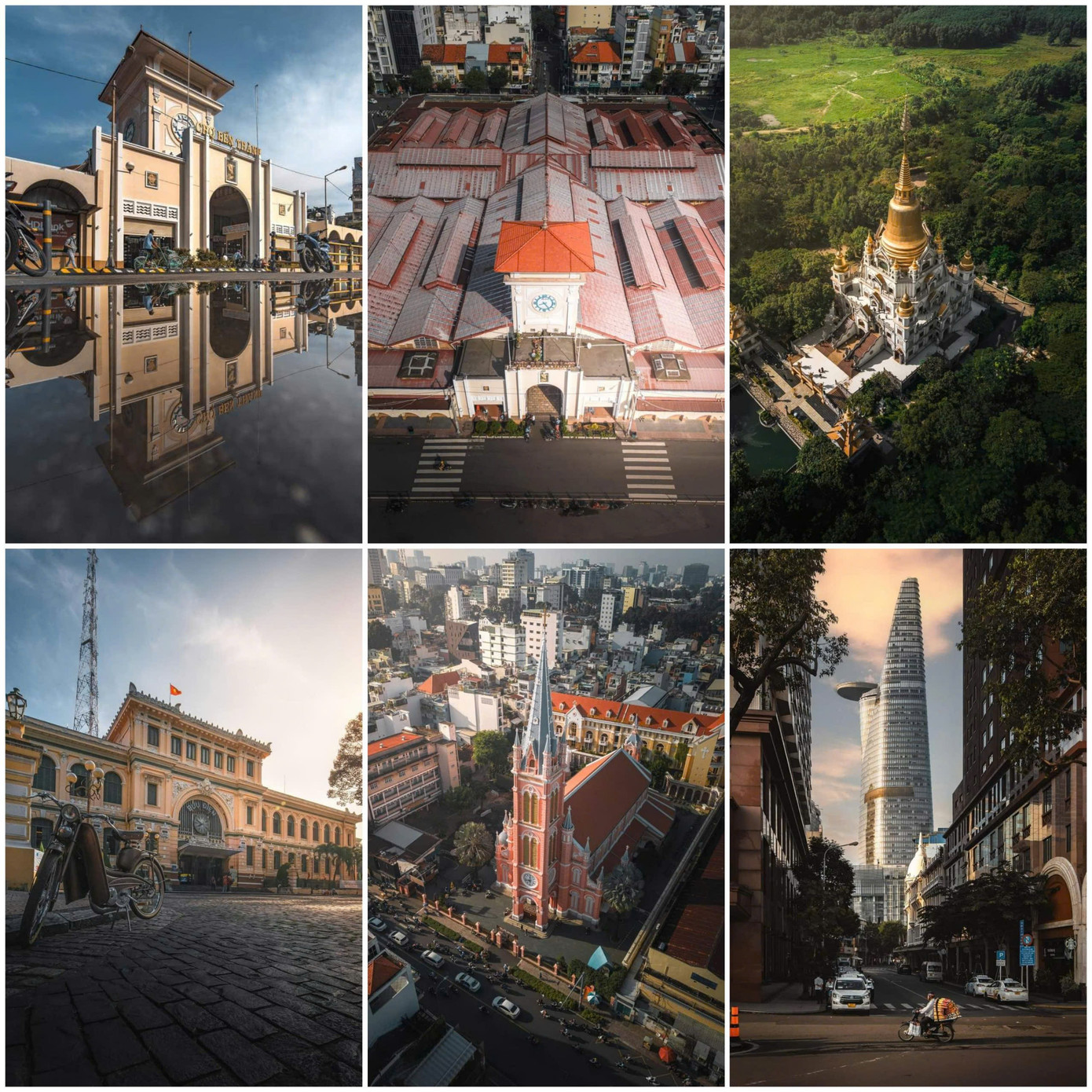 Những địa điểm đặc trưng của thành phố hội tụ trong bộ ảnh. (Ảnh: Donamtykl) Những địa điểm đặc trưng của thành phố hội tụ trong bộ ảnh. (Ảnh: Donamtykl)