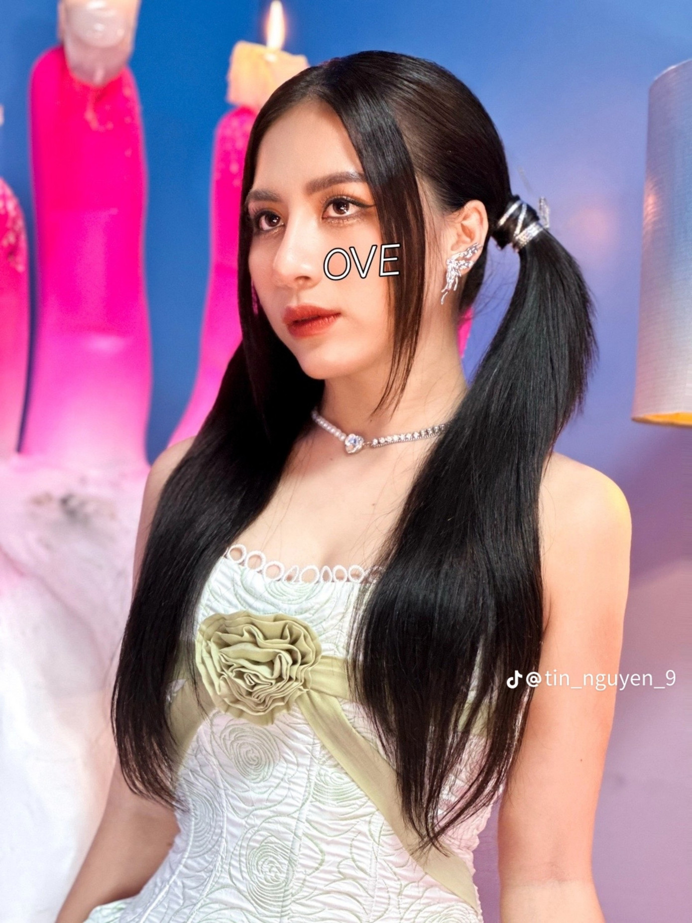 Cô nàng Tín Nguyễn với màn “đu trend” cực chất lượng. (Ảnh: @tin_nguyen_9)