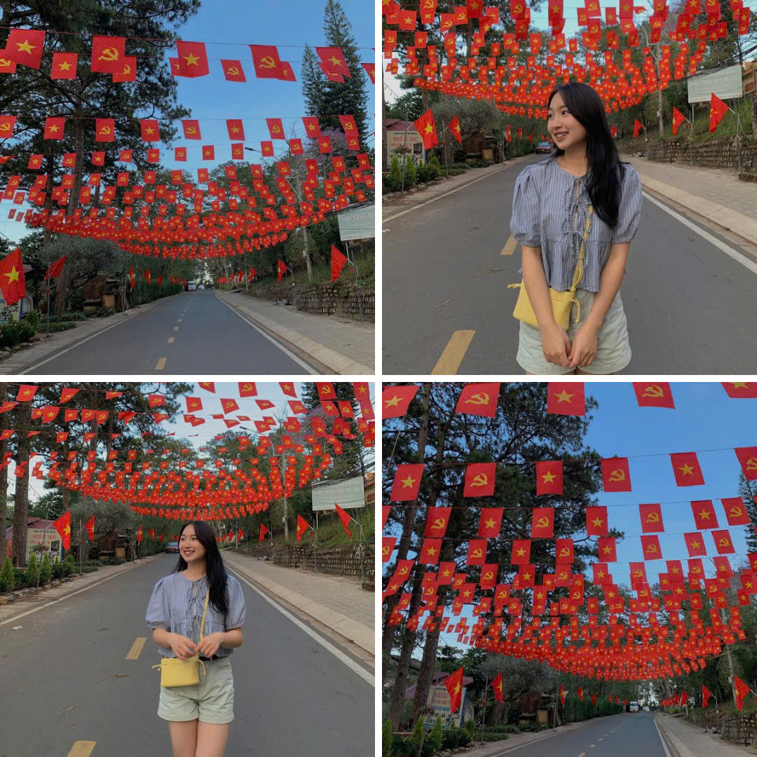 Góc check-in không thể bỏ lỡ trong kì nghỉ lễ năm nay. (Ảnh: Thùy Mỹ)