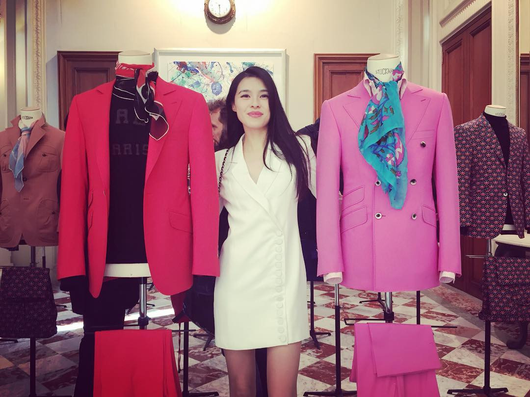 Ran từng làm việc tại một số thương hiệu thời trang nổi tiếng. (Ảnh: @mumunotinparis) Ran từng làm việc tại một số thương hiệu thời trang nổi tiếng. (Ảnh: @mumunotinparis)