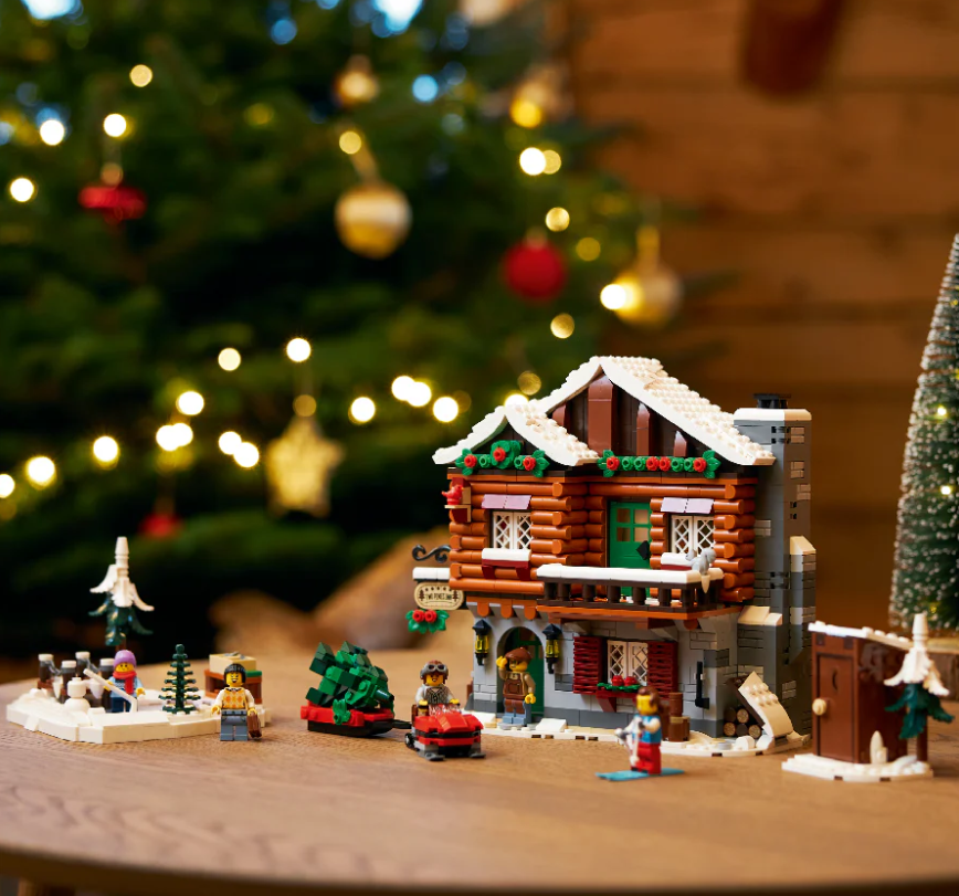 Mô hình lego theo concept Giáng sinh vô cùng bắt mắt. (Ảnh: Internet) Mô hình lego theo concept Giáng sinh vô cùng bắt mắt. (Ảnh: Internet)