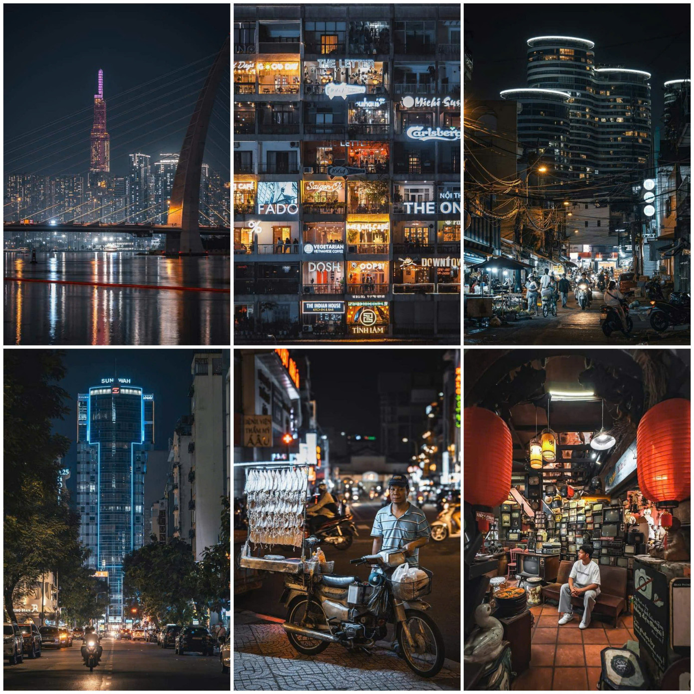 Khi thành phố "lên đèn"! (Ảnh: Donamtykl) Khi thành phố "lên đèn"! (Ảnh: Donamtykl)