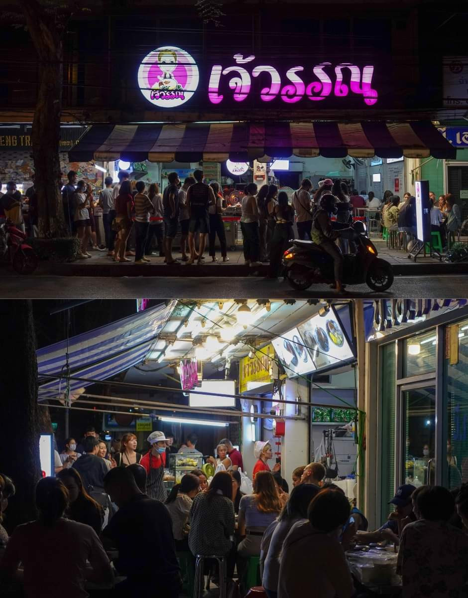 Quán chè từng được Lisa BLACKPINK ghé thưởng thức thu hút rất đông du khách đến trải nghiệm. Ảnh: Jin Cheng