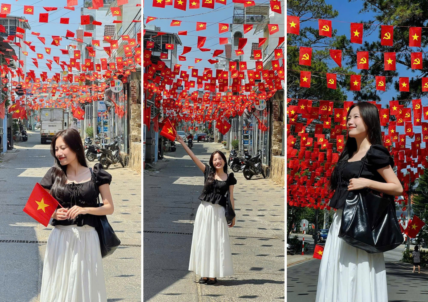 Gen Z tích cực check-in tại những chiếc view "nghìn tim". (Ảnh: La Hằng)