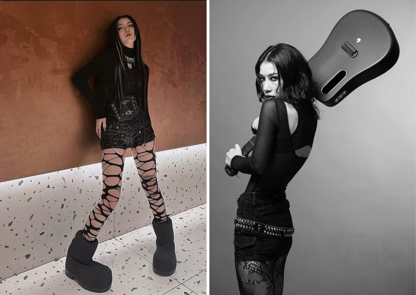 "Em xinh" LyHan sở hữu gu thời trang cá tính. (Ảnh: LyHan) "Em xinh" LyHan sở hữu gu thời trang cá tính. (Ảnh: LyHan)