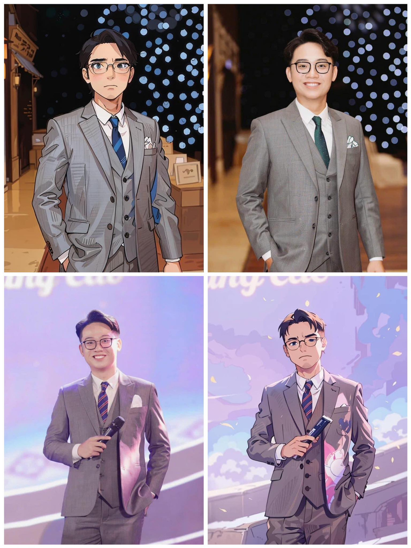 Chiếc trend biến bản thân trở thành “tổng tài” lúc nào không hay. (Ảnh: Ngô Bảo Trung)