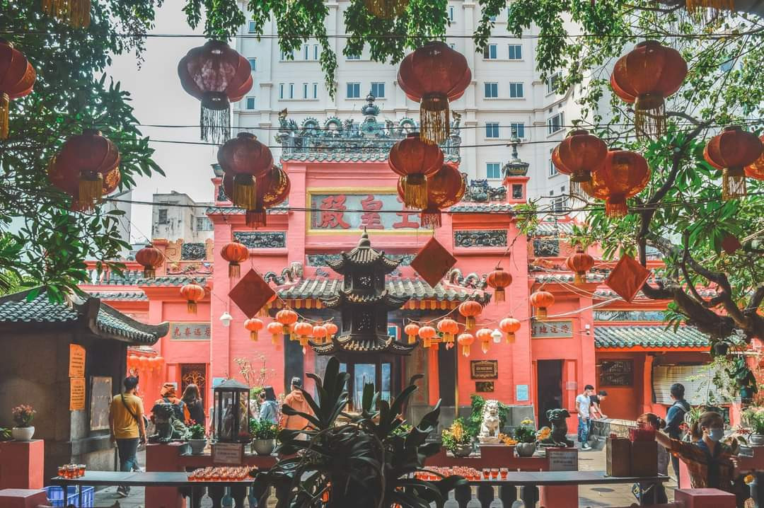 Ngôi chùa cầu duyên nổi tiếng nhất đất Sài thành. (Ảnh: Đình Quang) Ngôi chùa cầu duyên nổi tiếng nhất đất Sài thành. (Ảnh: Đình Quang)