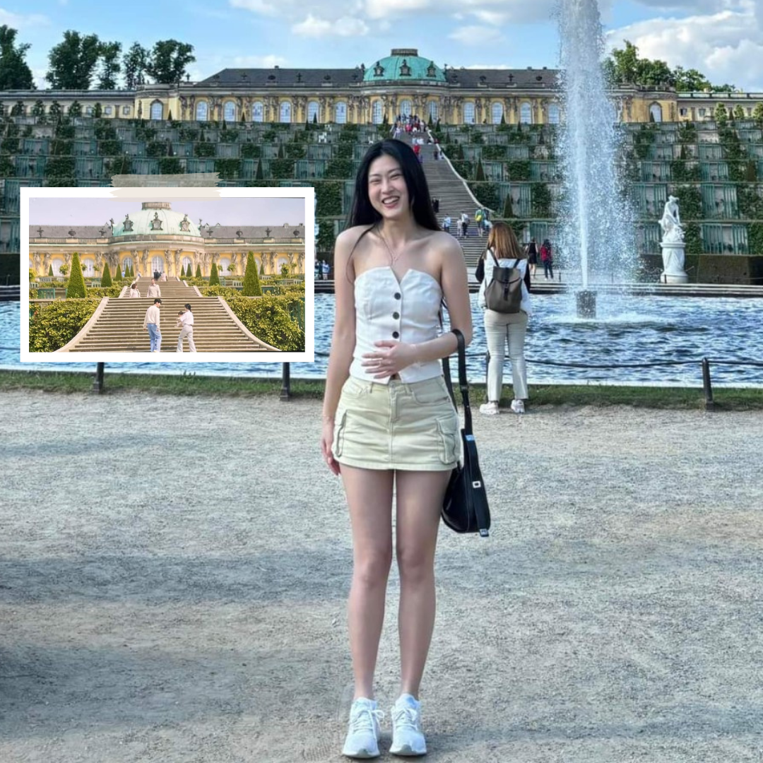 Sau khi bộ phim Queen Of Tears lên sóng, nhiều bạn trẻ đã tìm đến các cung điện ở nước Đức để "cheap moment" cùng Hong Hae In và Baek Hyun Woo. - Ảnh: Vân Anh