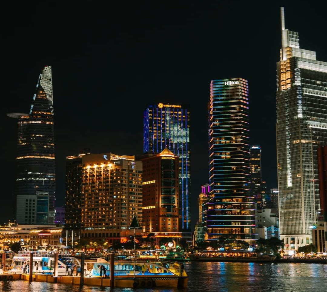 Chiếc view "xịn xò" nhìn từ Công viên bờ sông Sài Gòn. (Ảnh: FB GS25) Chiếc view "xịn xò" nhìn từ Công viên bờ sông Sài Gòn. (Ảnh: FB GS25)