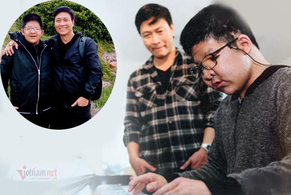 Diễn viên Quốc Tuấn và Bôm. Diễn viên Quốc Tuấn và Bôm.