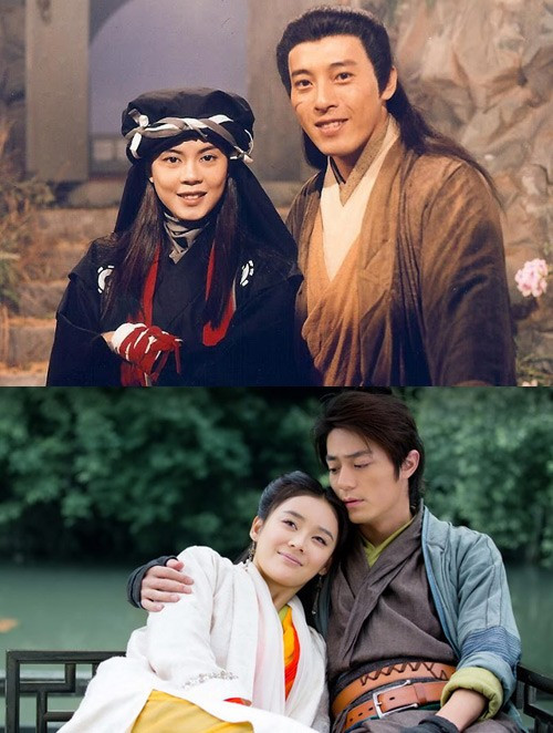 Cặp Lệnh Hồ Xung - Nhậm Doanh Doanh của Lữ Tụng Hiền - Lương Bội Linh và Hoắc Kiến Hoa - Viên San San