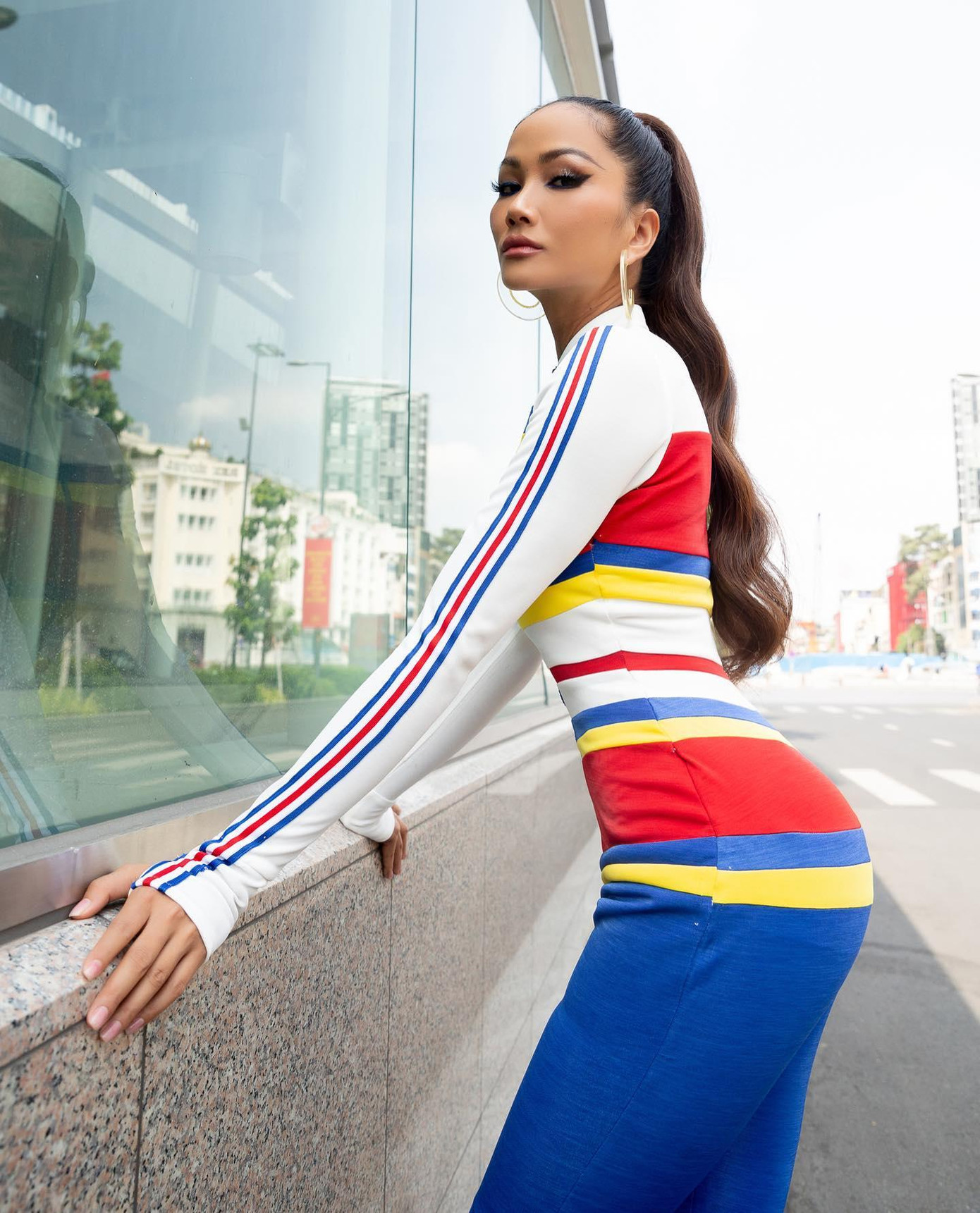 Cô cho biết rất ủng hộ các hoạt động thể thao như thế này, đặc biệt đây là chương trình mà cô đã xem khi còn nhỏ, mỗi lần nhắc đến là nhớ kỷ niệm xem cùng ông.