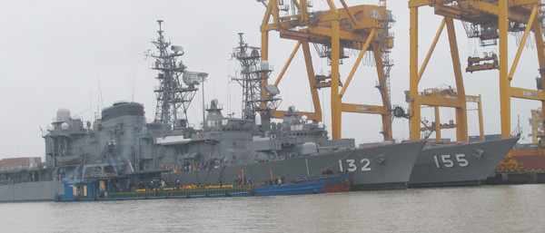 Bộ đôi tàu chiến Việt Nam thế hệ cũ vừa được nâng cấp sẵn sàng chiến đấu. Ảnh: Trí Đường. Bộ đôi tàu chiến Việt Nam thế hệ cũ vừa được nâng cấp sẵn sàng chiến đấu. Ảnh: Trí Đường