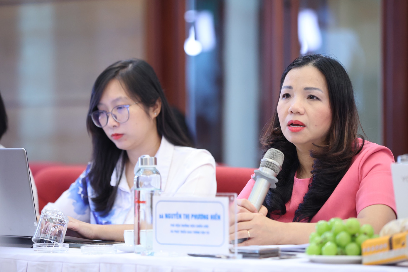 Quang cảnh buổi tọa đàm. Quang cảnh buổi tọa đàm.