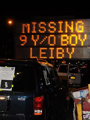 Thông tin về việc cậu bé Leiby mất tích xuất hiện khắp nơi