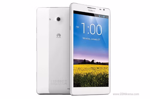 Huawei Ascend D2 mới ra mắt của Huawei chạy Android 4.1 Jelly Bean. Sở hữu màn hình FullHD 1080p (1920x1080pixel), CPU lõi tứ 1,5GHz, camera sau 13megapixel, camera trước 1,3megapixel, bộ nhớ RAM 3GB, và pin dung lượng 3.000mAh, bộ nhớ trong 32GB