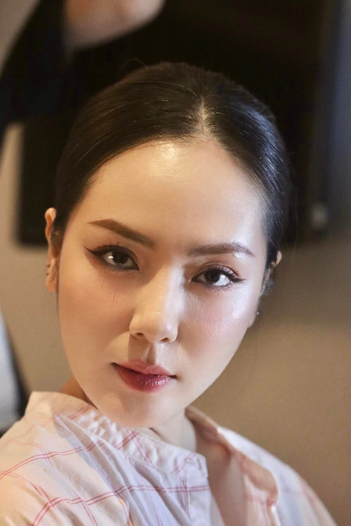 Nhan sắc Phương Linh ở tuổi 40.