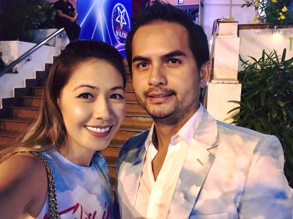 Đức Tiến và vợ - Hoa hậu Bình Phương.