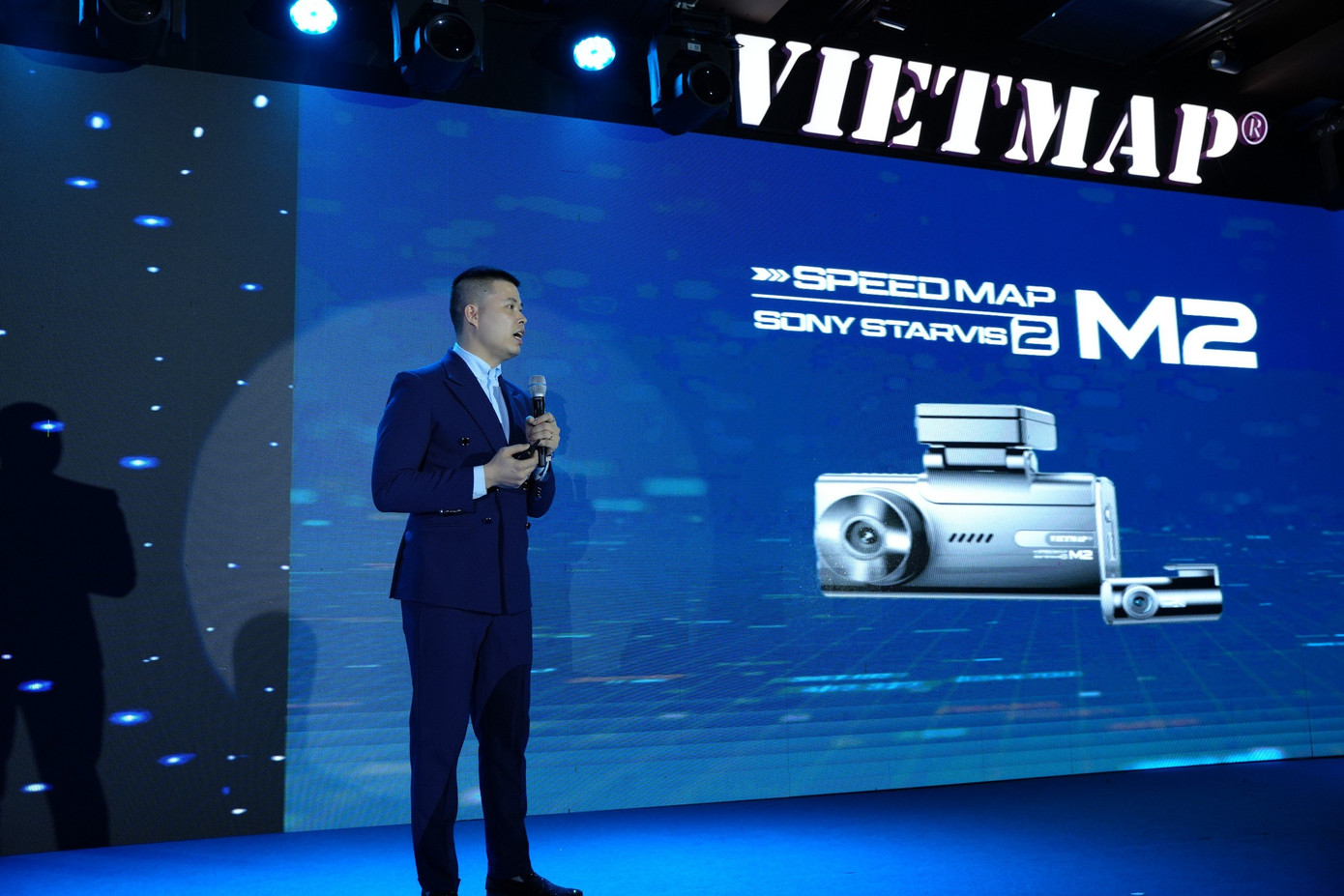 Đại diện Vietmap đã giới thiệu bộ đôi camera hành trình thế hệ mới là SpeedMap M2. Đại diện Vietmap đã giới thiệu bộ đôi camera hành trình thế hệ mới là SpeedMap M2.