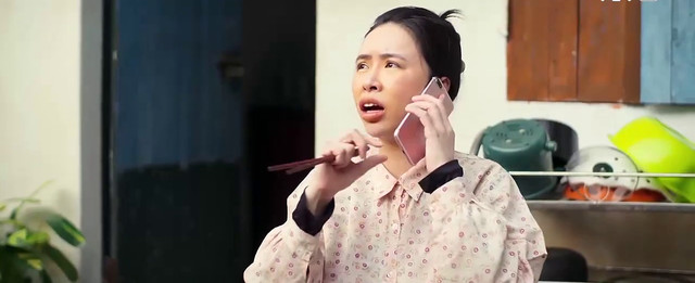 Tạo hình Hằng Nga trong phim Mình yêu nhau bình yên thôi.