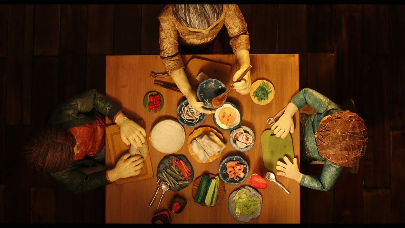 Một phân cảnh ấm cúng trong phim Giấc mơ gỏi cuốn của nữ đạo diễn Mai Vũ Một phân cảnh ấm cúng trong phim Giấc mơ gỏi cuốn của nữ đạo diễn Mai Vũ