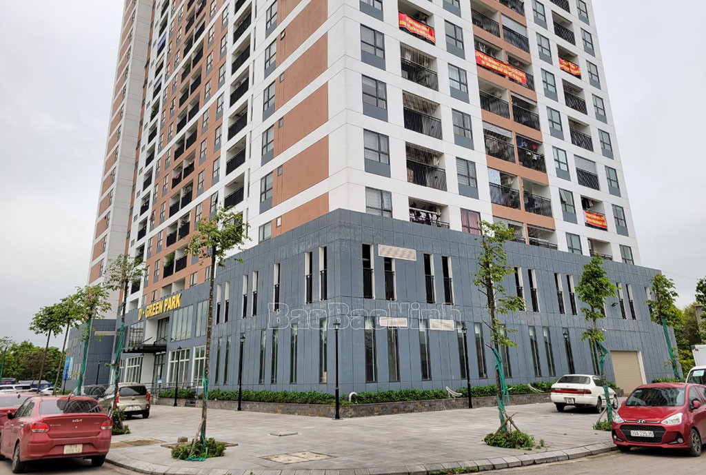 Khu nhà ở xã hội Dabaco Khắc Niệm bị người dân phản ứng thu phí dịch vụ chưa hợp lý, căn hộ đến tay người dân cao hơn giá phê duyệt. Ảnh: Báo Bắc Ninh.