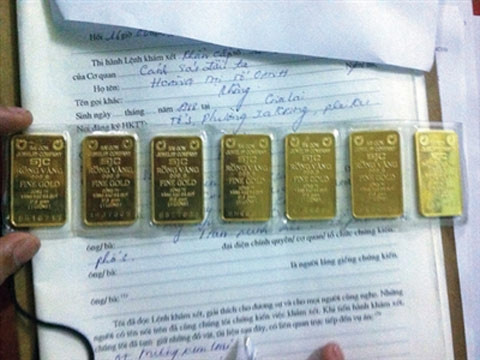 Một phần tang vật vụ trộm ở nhà của Giám đốc Sở Tài chính tỉnh Kon Tum