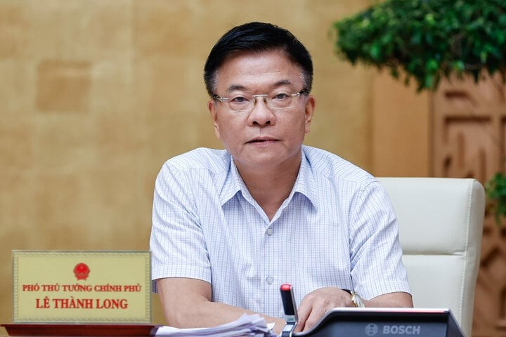 Phó Thủ tướng Lê Thành Long làm Chủ tịch Hội đồng thẩm định Quy hoạch mạng lưới cơ sở giáo dục đại học và sư phạm. Ảnh: VGP.