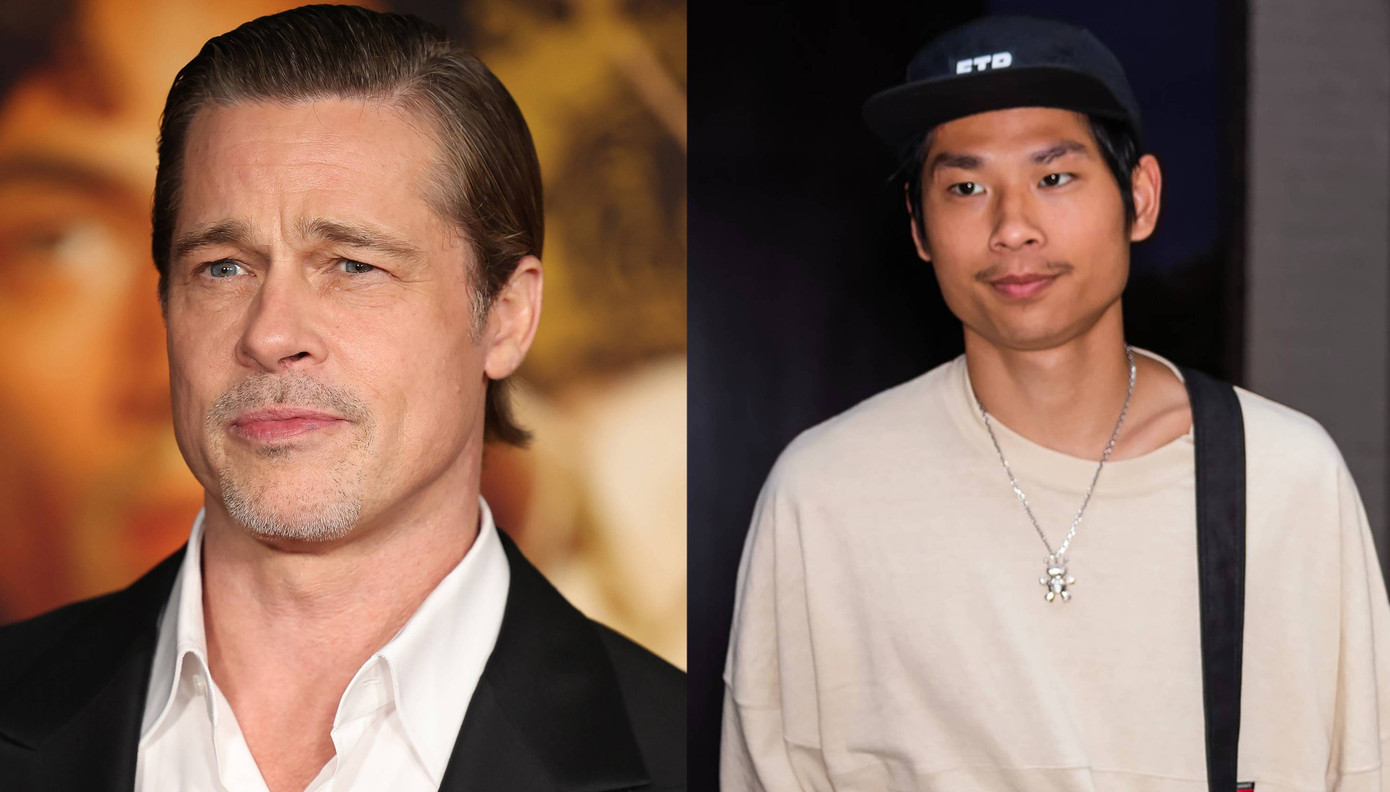 Brad Pitt muốn liên hệ với Pax Thiên để hỏi thăm tình hình sau tai nạn nhưng không được.