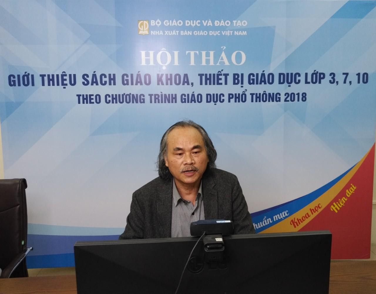 PGS. TS Nguyễn Xuân Nghị, Tổng chủ biên SGK Mỹ thuật 10 PGS. TS Nguyễn Xuân Nghị, Tổng chủ biên SGK Mỹ thuật 10