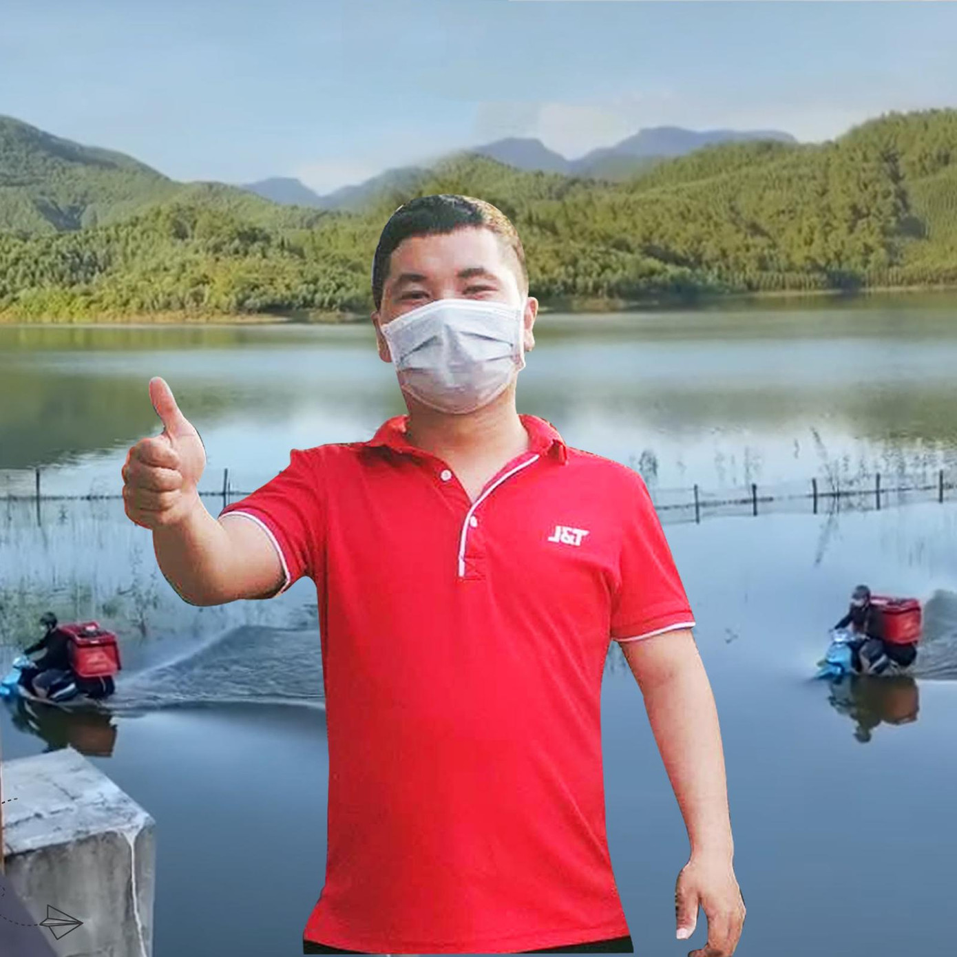 Shipper “rẽ sóng” Lương Quốc Trung của bưu cục J&amp;T Express Quảng Ninh