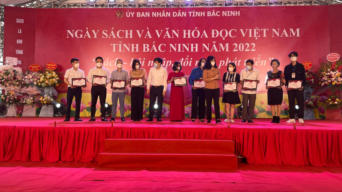 Khai mạc Ngày sách và văn hóa đọc Việt Nam tỉnh Bắc Ninh năm 2022