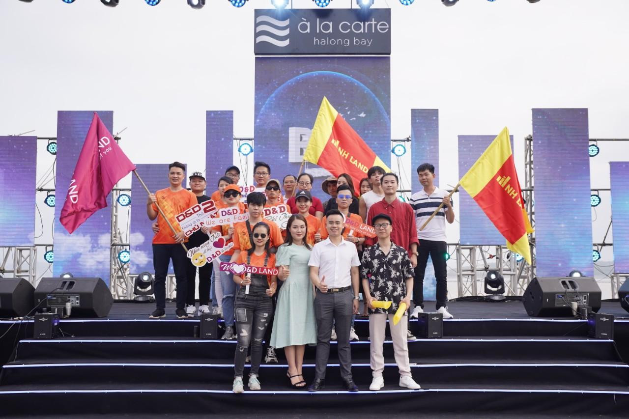 Những chiến binh NH Land tại sự kiện kick off Alacarte Hạ Long Bay