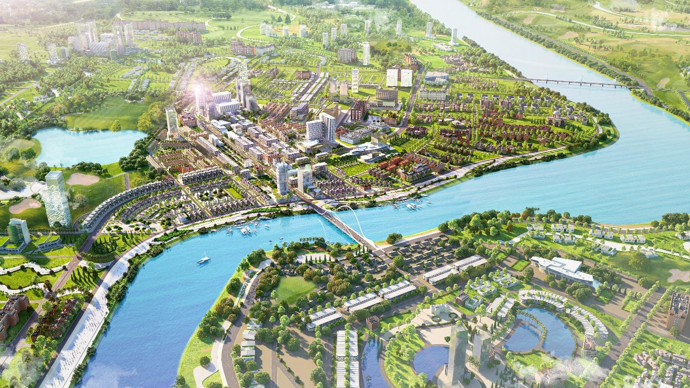 Dự án KĐT Indochina Riverside Complex sở hữu cầu Bãi Rồng 1